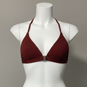 Elegant Burgundy Wireless Bra